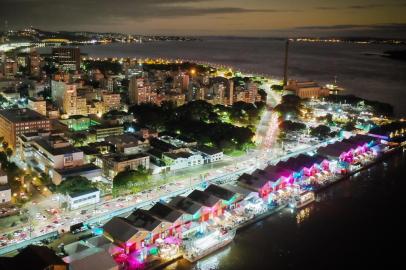 Vista aérea do South Summit Brasil, em Porto Alegre. ATENÇÃO: A coluna Informe Especial usará essa foto na edição deste final de semana (7 e 8 de maio) <!-- NICAID(15088751) -->