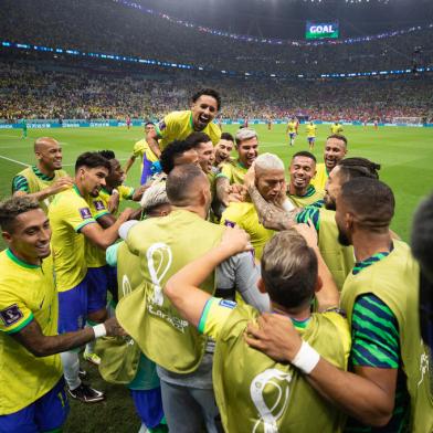 24/11/2022 - COPA DO MUNDO, Brasil x Sérvia. FOTO: Lucas Figueiredo, CBF, Divulgação<!-- NICAID(15275691) -->