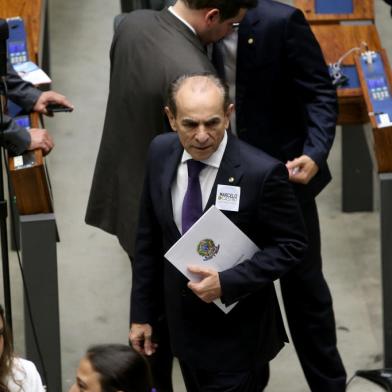 Sessão plenária para eleição do novo presidente da Câmara dos Deputados mostra o candidato Marcelo Castro - Wilson Dias/Agência BrasilLocal: BrasÃ­liaIndexador: Wilson Dias/AgÃªncia BrasilFotógrafo: RepÃ³rter FotogrÃ¡fico<!-- NICAID(15251660) -->