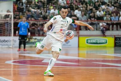 Horizontina Futsal x Cerro Largo Futsal (20/09/2022)- Copa dos Pampas 2022  - Lance da partida entre o Horizontina Futsal e Cerro Largo Futsal vÃ¡lida pelo jogo de volta das quartas de final da Copa dos Pampas 2022, disputada no ginasio Edio Stoll em Horizontina(RS) na noite desta terÃ§a-feira (20)<!-- NICAID(15276483) -->