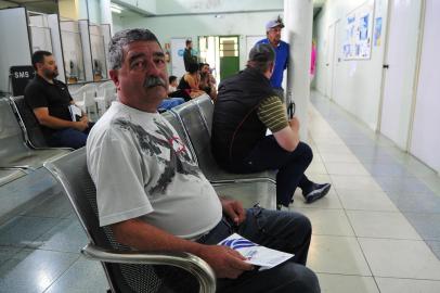 CAXIAS DO SUL, RS, BRASIL, 26/112022. Movimento nas UBSs neste final de semana. Ações do  Novembro Azul e vacinação contra meningite. Na foto, Unidade Básica de Saúde do bairro Cruzeiro, José Alair Velho de Castilhos, de 62 anos, motorista. (Porthus Junir/Agência RBS)<!-- NICAID(15277434) -->