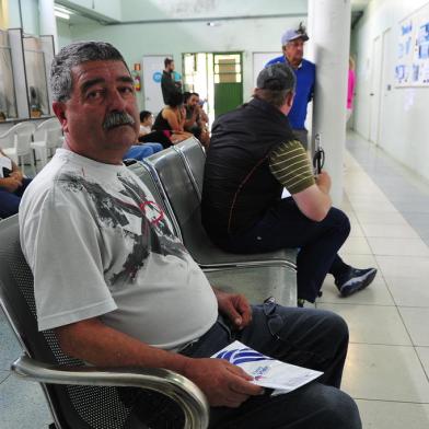 CAXIAS DO SUL, RS, BRASIL, 26/112022. Movimento nas UBSs neste final de semana. Ações do  Novembro Azul e vacinação contra meningite. Na foto, Unidade Básica de Saúde do bairro Cruzeiro, José Alair Velho de Castilhos, de 62 anos, motorista. (Porthus Junir/Agência RBS)<!-- NICAID(15277434) -->