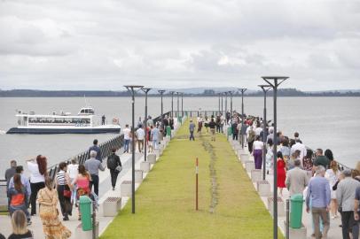 Inauguração do Parque do Pontal, novo espaço de lazer de Porto Alegre.Foto: Lauro Alves/Agência RBS<!-- NICAID(15277483) -->