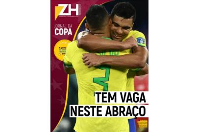 Capa do caderno digital especial da  Copa do Mundo de 28 de novembro <!-- NICAID(15279258) -->