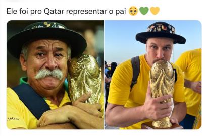 Filhos de Gaúcho da Copa honram tradição e fazem festa no Catar<!-- NICAID(15281236) -->