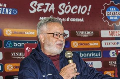 O executivo de futebol Marcelo Segurado, 58 anos, foi apresentado oficialmente no Caxias para a temporada de 2023.<!-- NICAID(15230003) -->