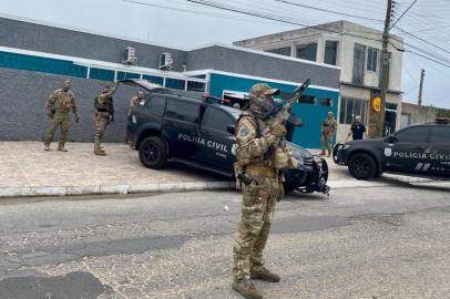 Operação Forest em Rio Grande prende chefe de facção criminosa responsável por onda de violência no município. Foto: Polícia Civil / Divulgação<!-- NICAID(15282069) -->