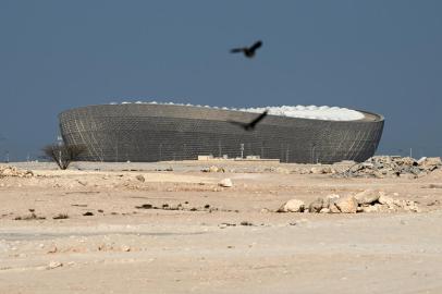 The Lusail Stadium is pictured in Lusail on November 11, 2022, ahead of the Qatar 2022 FIFA World Cup football tournament. (Photo by Kirill KUDRYAVTSEV / AFP)<!-- NICAID(15269712) -->