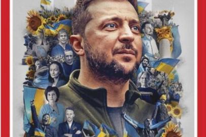 A revista Time nomeou, nesta quarta-feira (7), como personalidade do ano de 2022 o presidente da Ucrânia, Volodimir Zelensky, assim como o espírito de seu país, pela resistência que mostrou diante da invasão russa.<!-- NICAID(15288034) -->