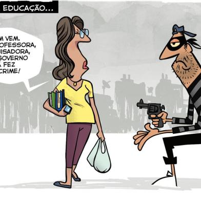 Charge do Fraga para o dia 08/12/2022 - Gilmar Fraga/Agência RBS<!-- NICAID(15288976) -->