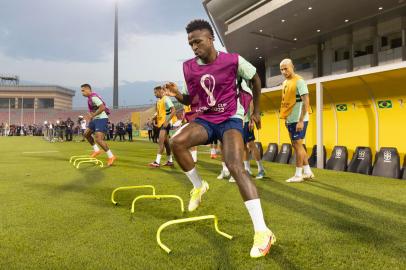 Vinicius Júnior, Seleção, Copa, treino<!-- NICAID(15289799) -->