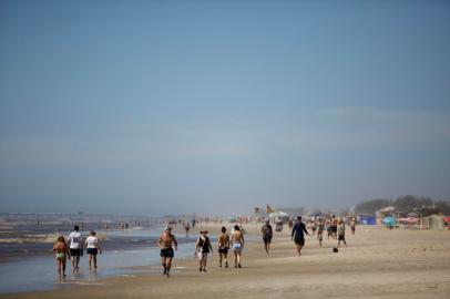 Capão da Canoa, RS, Brasil - Ambiental na praia de Capão da Canoa. Foto: Jefferson Botega / Agencia RBSIndexador: Jeff Botega<!-- NICAID(15303320) -->