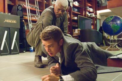 Hayden Christensen e Samuel L. Jackson em Jumper<!-- NICAID(15305668) -->