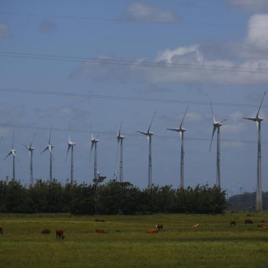 Osório, RS, BRASIL, 06/01/2023- Fotos para o caderno Doc, matéria sobre energia limpa. Fotos no parque eólico de Osório. Foto: André Ávila / Agencia RBS<!-- NICAID(15314385) -->