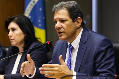 A ministra do Planejamento e OrÃ§amento, Simone Tebet,e o ministro da Economia, Fernando Haddad, detalham  as primeiras medidas econÃ´micas do governo, durante coletiva, no ministÃ©rio da EconomiaA ministra do Planejamento e Orçamento, Simone Tebet,e o ministro da Economia, Fernando Haddad, detalham as primeiras medidas econômicas do governo, durante coletiva, no ministério da EconomiaLocal: BrasÃ­liaIndexador: Valter Campanato/AgÃªncia BrasilFonte: AgÃªncia Brasil/Empresa Brasil dFotógrafo: Reporter FotogrÃ¡fico<!-- NICAID(15320388) -->