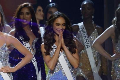 NEW ORLEANS, LOUISIANA - JANUARY 14: Miss USA RBonney Gabriel attends The 71st Miss Universe Competition at New Orleans Morial Convention Center on January 14, 2023 in New Orleans, Louisiana.   Jason Kempin/Getty Images/AFP (Photo by Jason Kempin / GETTY IMAGES NORTH AMERICA / Getty Images via AFP)<!-- NICAID(15321774) -->