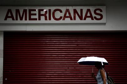 Porto Alegre, RS, Brasil, 18-01-2023: Fachada das Lojas Americanas no Centro. A empresa teve rombo contábil de bilhões de reais e avalia recuperação judicial. Foto: Mateus Bruxel / Agência RBSIndexador: Mateus Bruxel<!-- NICAID(15324589) -->