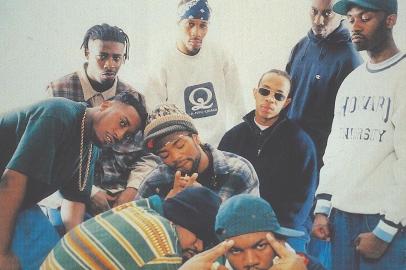 Foto da banda Wu-Tang Clan, que anunciou show  no Brasil.<!-- NICAID(15327180) -->