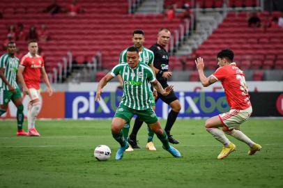 Juventude enfrenta o Inter no Estádio Beira-Rio, na estreia do Gauchão.<!-- NICAID(15328111) -->