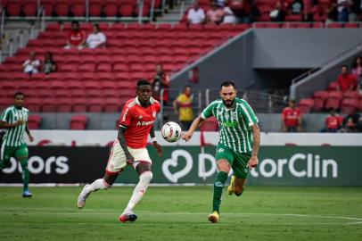 Juventude enfrenta o Inter no Estádio Beira-Rio, na estreia do Gauchão.<!-- NICAID(15328112) -->