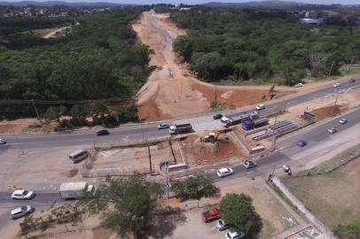 Trincheira da Perimetral Metropolitana. Foto: Prefeitura de Viamão / Divulgação<!-- NICAID(15330529) -->