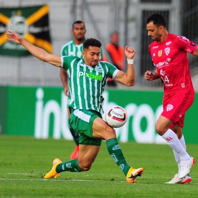 CAXIAS DO SUL, RS, BRASIL, 24/01/2023. Juventude x São Luiz, jogo válido pela segunda rodada do Campeonato Gaúcho (Gauchão 2023) e realizado no estádio Alfredo Jaconi. (Porthus Junior/Agência RBS)<!-- NICAID(15330272) -->