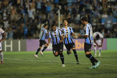 **ATENÇÃO: FOTO EM BAIXA RESOLUÇÃO!!**29/01/2023 - PORTO ALEGRE, RS - São José x Grêmio - FOTO: André Ávila, Agência RBS<!-- NICAID(15334707) -->