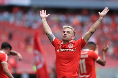 02/02/2023 - PORTO ALEGRE, RS - Internacional x Ypiranga, Campeonato Gaúcho 2023 - FOTO: André Ávila, Agência RBS<!-- NICAID(15338697) -->