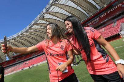 Fabiola Sandoval e Fany Gauto, atletas do Inter<!-- NICAID(15338812) -->