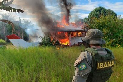 Ibama e Funai iniciam retomada do território Yanomami - Foto: gov.br/Reprodução<!-- NICAID(15343523) -->