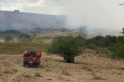 Incêndio é registrado em área de reflorestamento em Pedras Altas<!-- NICAID(15343916) -->