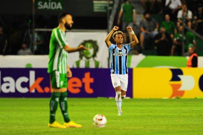 CAXIAS DO SUL, RS, BRASIL, 09/02/2023. Juventude x Grêmio, jogo válido pela sexta rodada da primeira fase do Campeonato Gaúcho (Gauchão 2023) e realizado no estádio Alfredo Jaconi. (Porthus Junior/Agência RBS)<!-- NICAID(15345236) -->