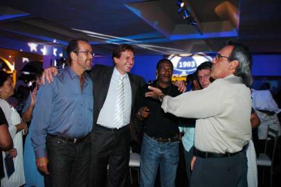 Festa 25 anos da conquista do mundial do Grêmio - Grêmio - Tricolor - Jantar de Confratenização na Sociedade Libanesa - Mazaropi - Hugo de Léon - Baidek - Tarcisio - 11/12/2008 