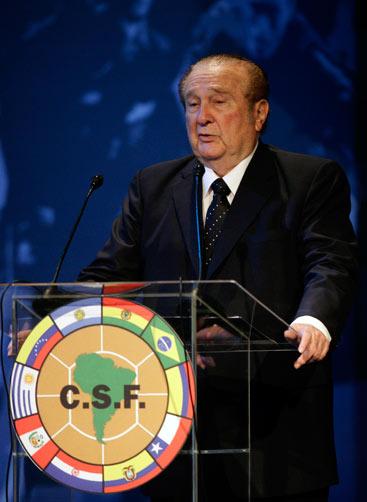 conmebol - cerimônia - copa libertadores -Presidente Nicolas Leoz - paraguai - 27/11/2009 