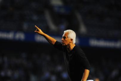 Emerson Leão - Renato - técnico - treinador - grêmio - Goiás - tricolor - estádio olímpico - copa sul-americana - 12/08/2010 