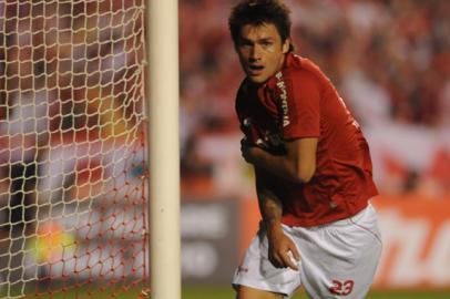 rafael sobis - gol - comemoração -inter - internacional - chivas - estádio beira-rio - libertadores - final - 18/08/2010 